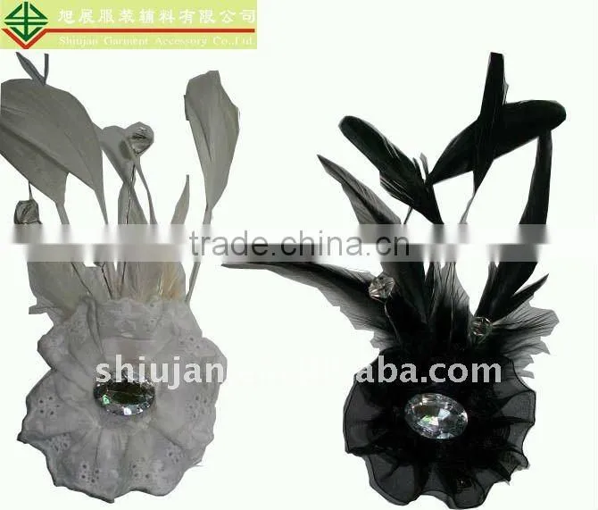 cheap kids feather hair accessories