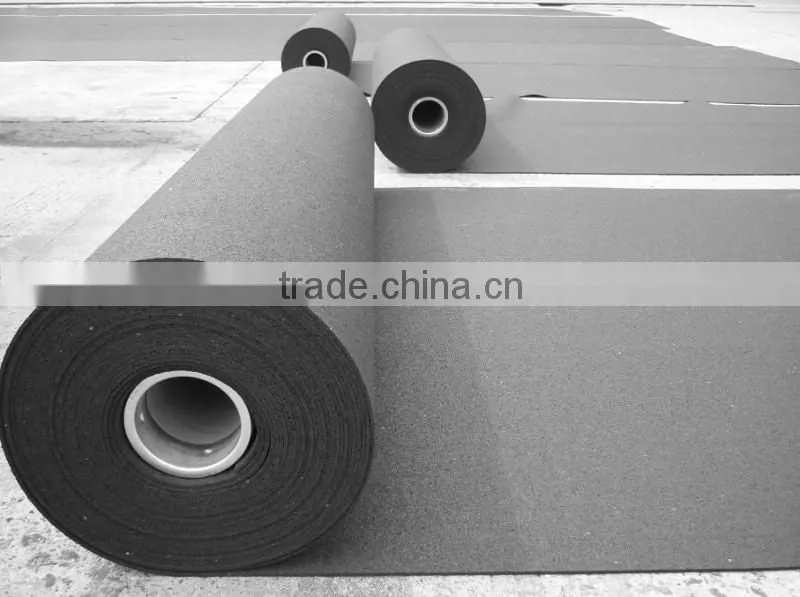 Fitness Center Gym Flooring Rubber Sheet Roll