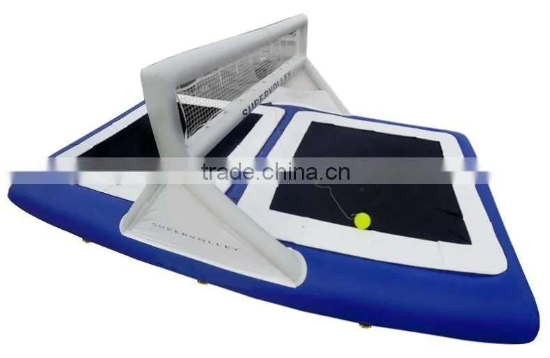 super sale inflatable volleyball court for water park use