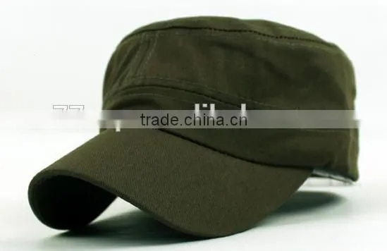 Women Girl Men Denim Fabric Military Navy Army Baseball Cadet Cap