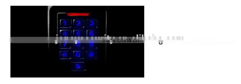 Hot sale smart card with ID / IC chip reader access control in entrance guard security
