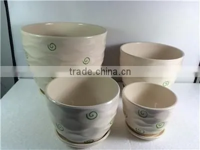 Good quality hot sale cheap ceramic flower pot for garden