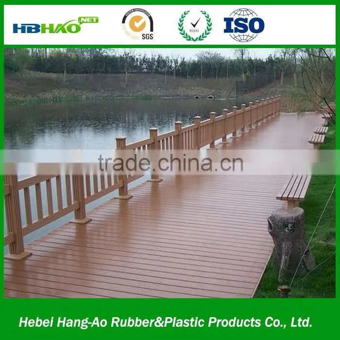 Popular Environmental wpc decking/ wpc wood decking/ wpc wood plastic composite decking
