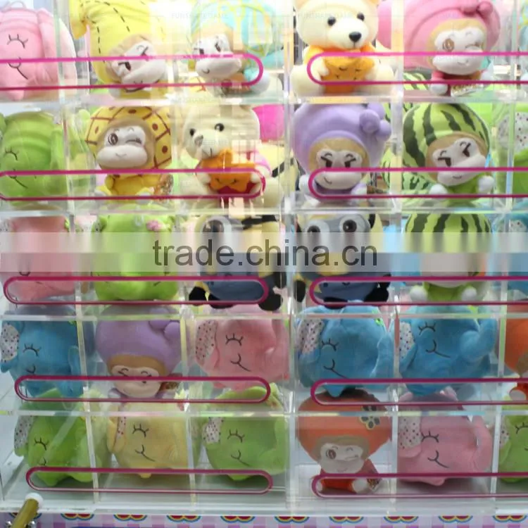 Funshare hot sale coin operated claw vending machine toy crane claw machine