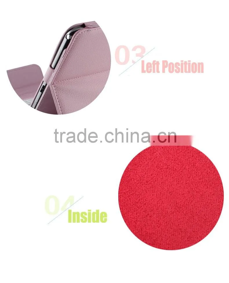 Litchi Pattern Customized Hot Selling Bluetooth Keyboard Case for Samsung Note PRO 12.2inch P900-SA109