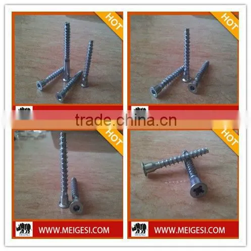stainless steel confirmat/furniture screw