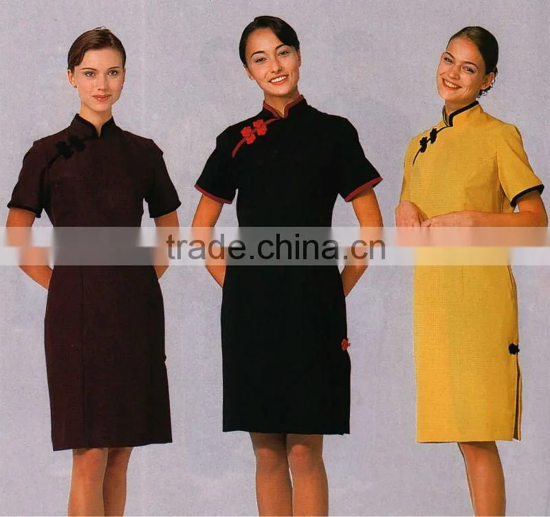 Customer-made classical restaurant waiter uniform