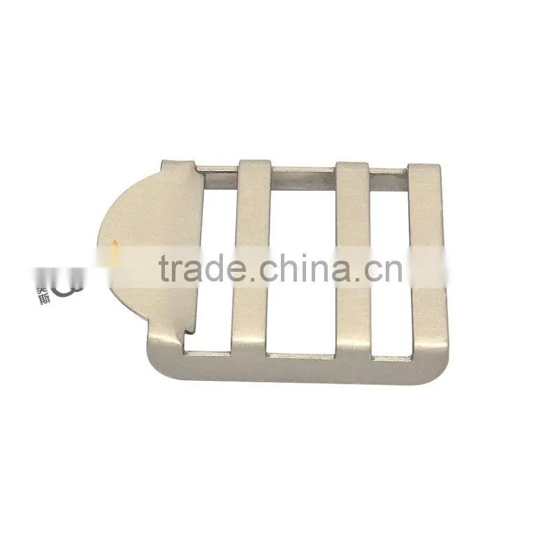 Custom adjustable lock metal bag buckle