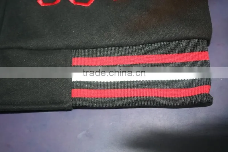 Custom Pleather Sleeves Patch Embroidery Fleece Varsity Jackets With Warm
