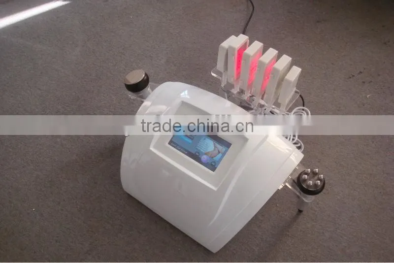 Multifunctional rf cavitation cold laser machine for home use