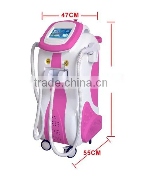 IPL laser for skin rejuvenation and hair removal 2 in 1 machine