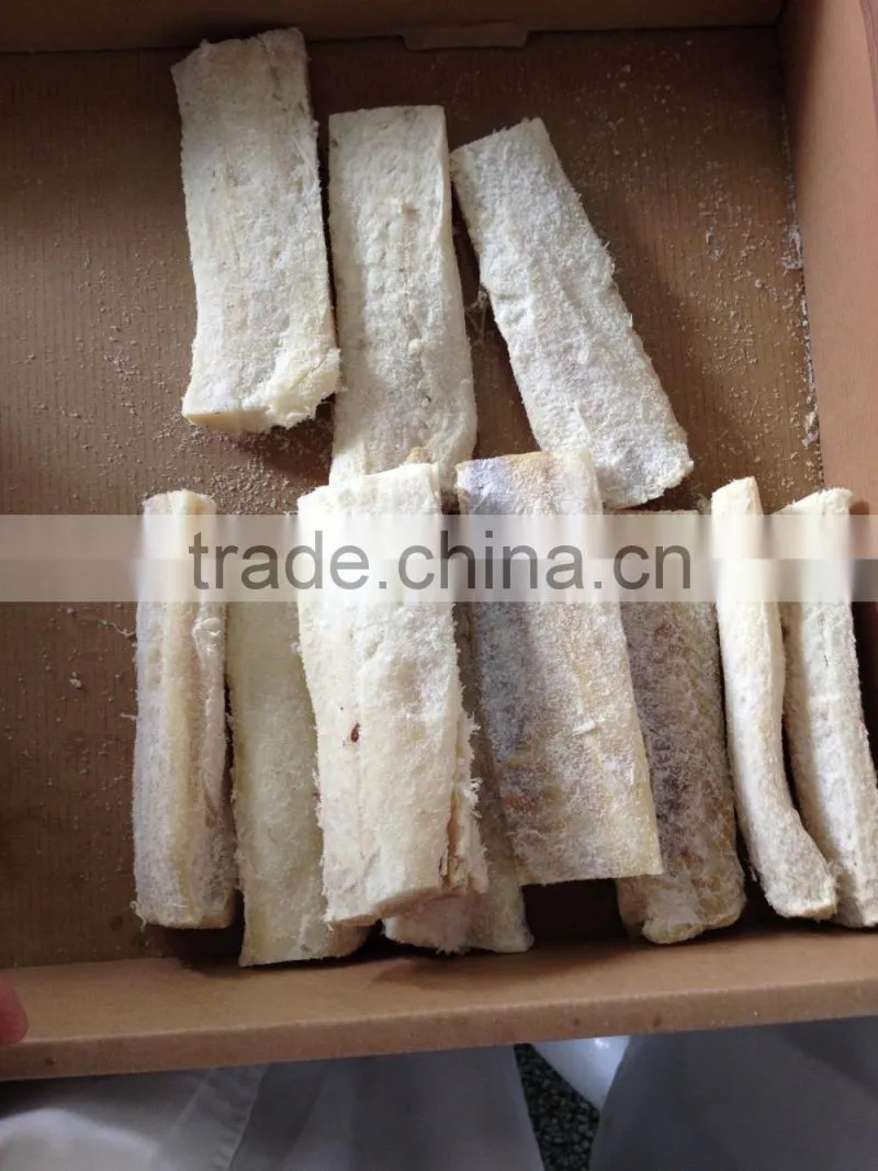 High quality dry salted pollock loin