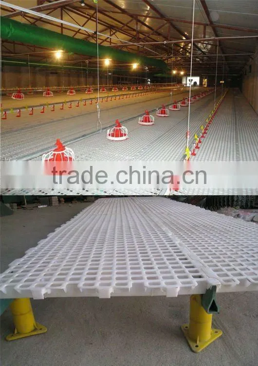 Plastic poultry slat