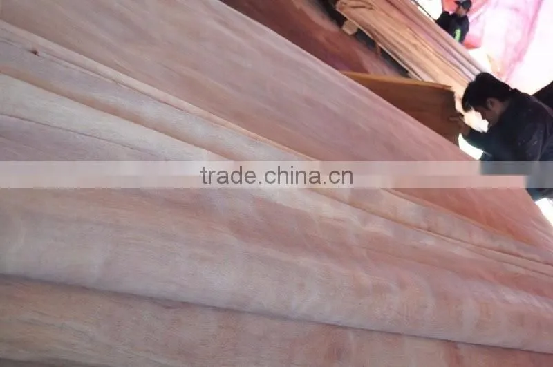 Keruing Face Veneer Rotary to India 100 % grade C 3mm thickness