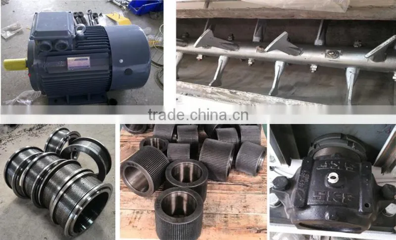 Small capacity mini electrically powered pellet mill