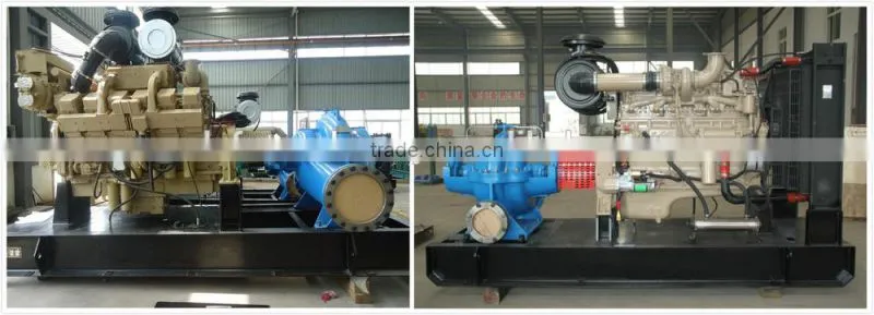 Volute Type Horizontal Split Case Double Suction Centrifugal Pump