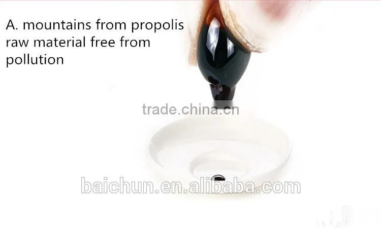 Pure Propolis Soft Capsule Of Processing After Dissolving