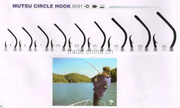 High Quality Mutsu Circle Fishing Hook