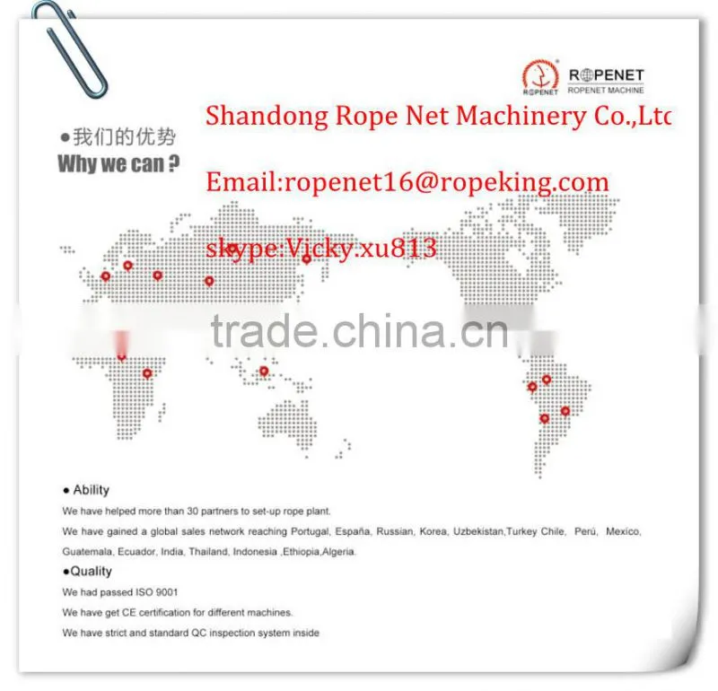 Taian high speed twisted rope machine//Mobile:008618253809206