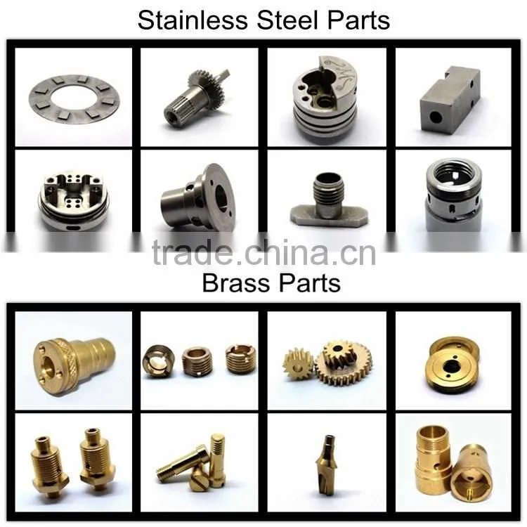 Customized high precision cnc turning machining brass tube/pipe