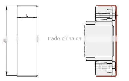 Universal PVC Cover for Shrink Disc RLK608