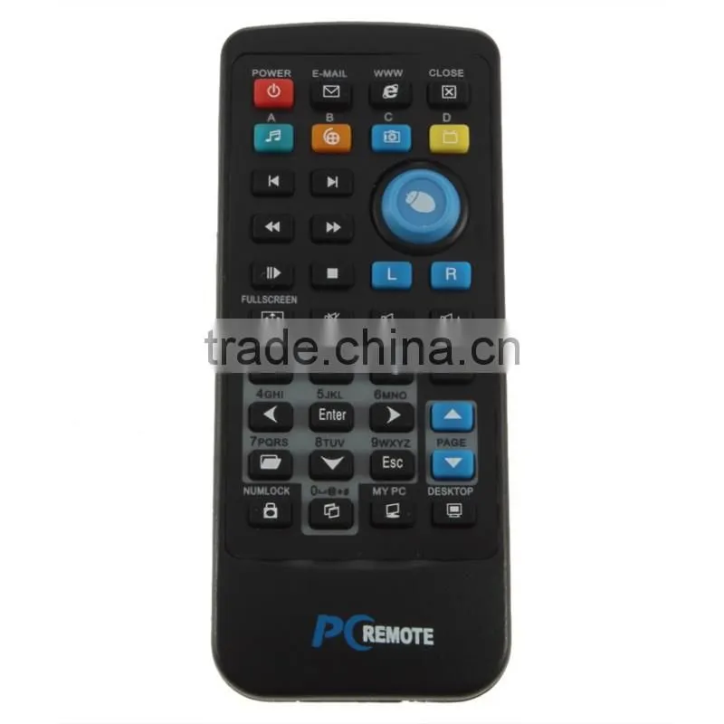 Hot Selling Wireless Controller PC Computer Remote Controller Media Center fly Mouse & USB Receiver For Windows 7 XP VISTA