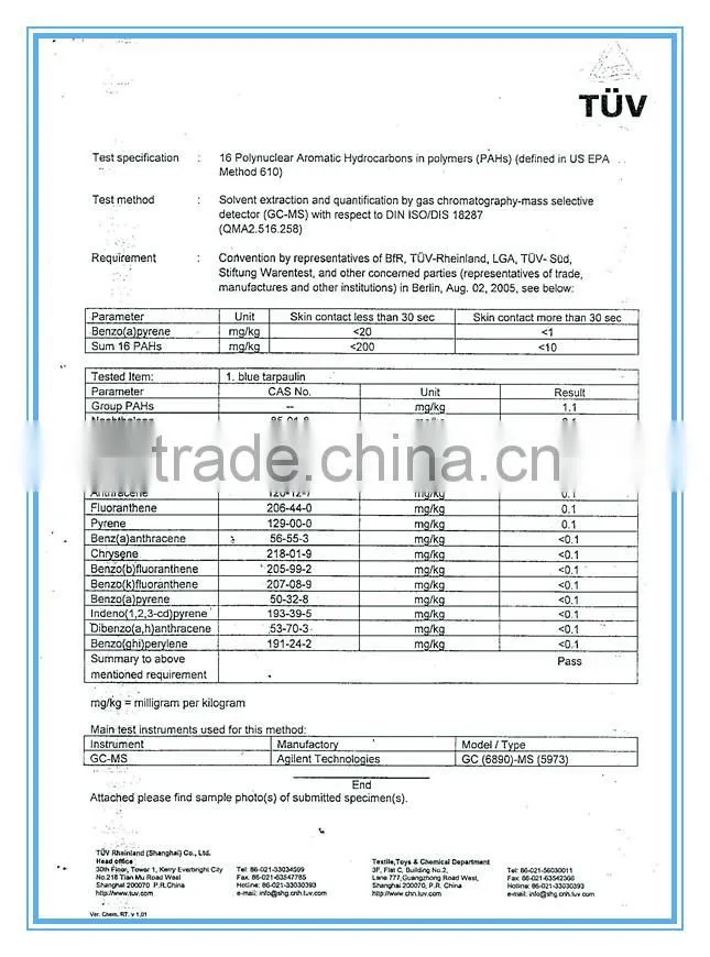 uv protect resistant high quality plastic canvas tarpaulin rolls