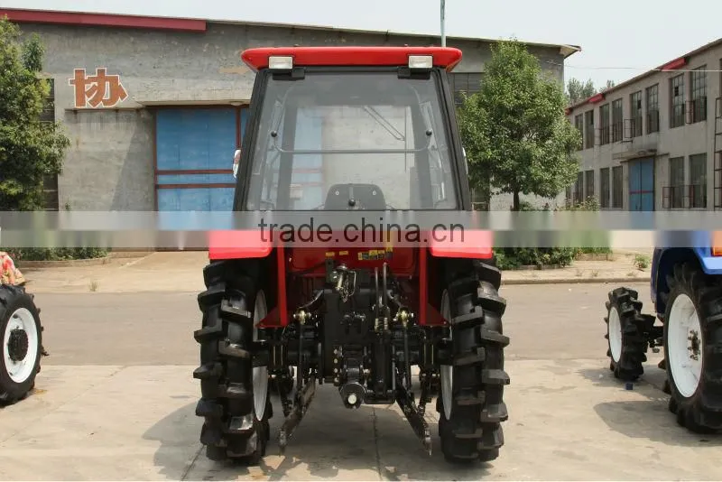 QLN854B--80HP 4WD paddy tractor with 4 cylinder disesl engine in cheap price