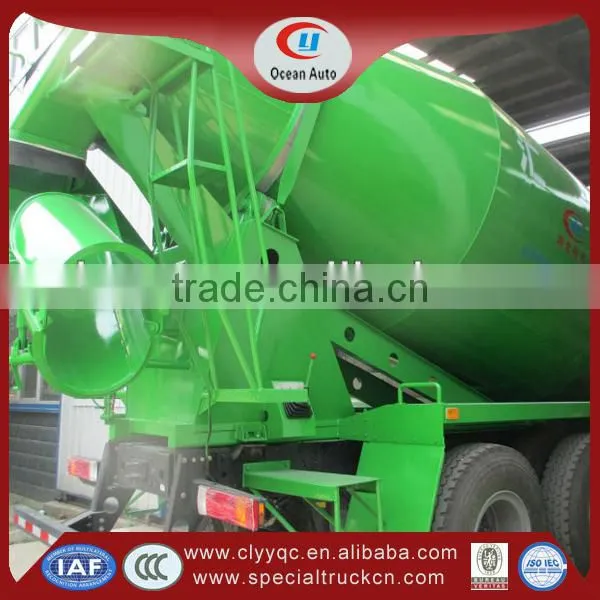 FAW 10CBM concrete mixing used mixer truck, concrete mixing truck for sale