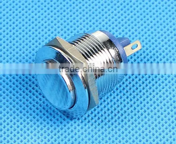 19mm momentary waterproof switch 250v