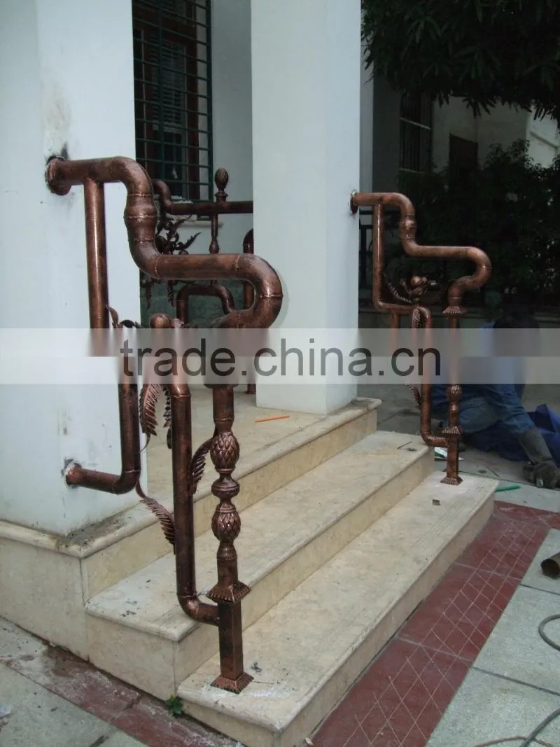 Iron Art Stamped Leaves /Fittings For Artistic Metal Gate/Fence/Stair Railings ,Iron Grills Parts Decorated
