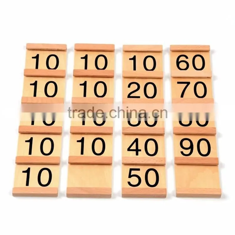 Educational toys 20pcs set montessori math teaching aids for kindergarten