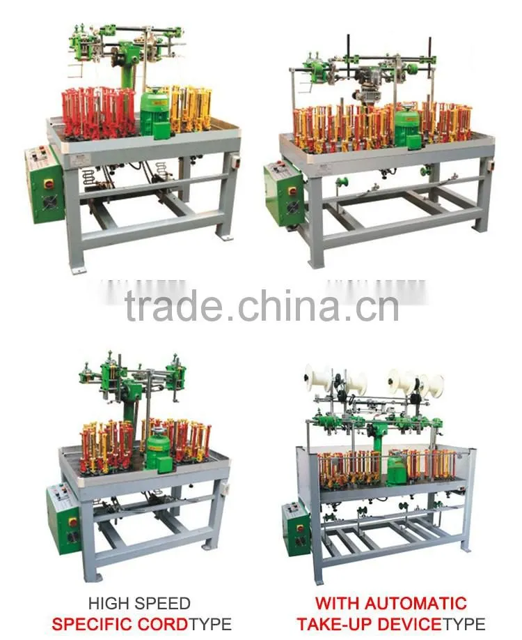 High speed braiding machine