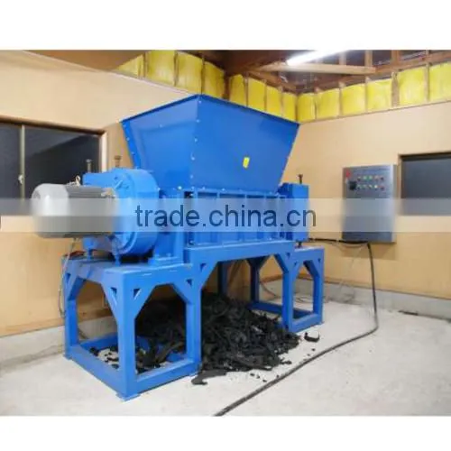 Tire shredder twin shaft shredder Guangzhou Shredder for sale