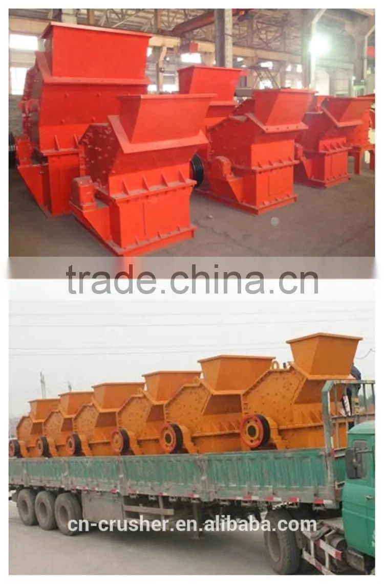 Hammer crusher with high wear resistance and high efficiency