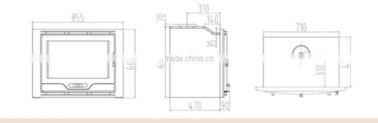 Wholesale cast iron wood stove/fireplaces price