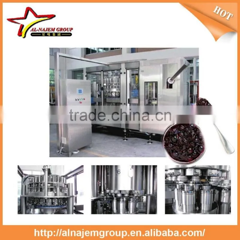 hot hot Full automatic industrial blueberry jam maker machine high viscosity Production Line