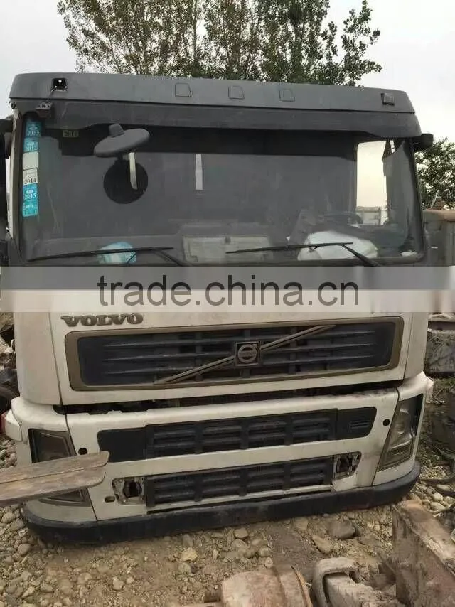 Used volvo FM9 truck and complete D9D engine gearbox axle boggie cabin