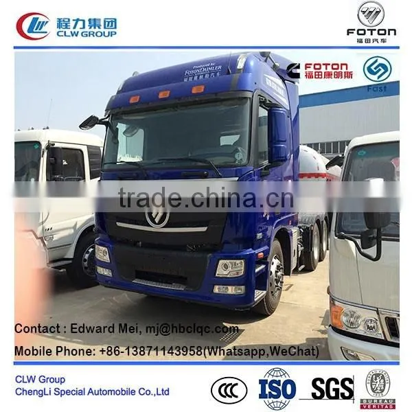 Foton 6*4 type 430 Hp GTL second hand tractor truck