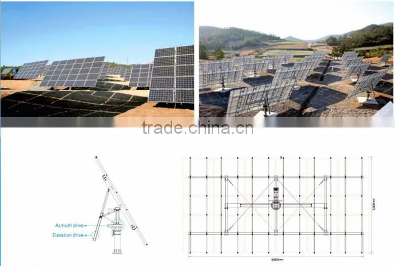 2-Axis Solar Tracker(6.6Kw)