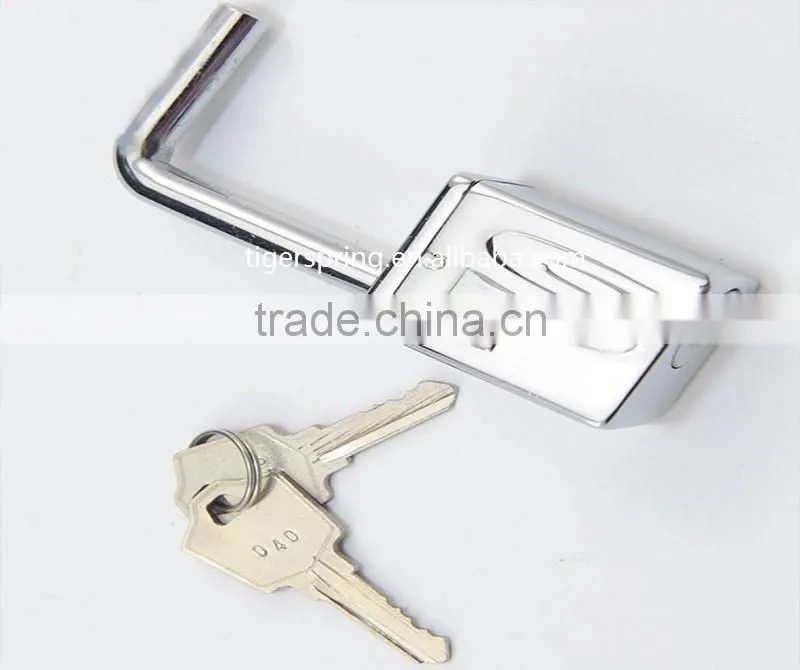 Trailer Parts of 5/8'' Steel Trailer Door Hitch lock with key