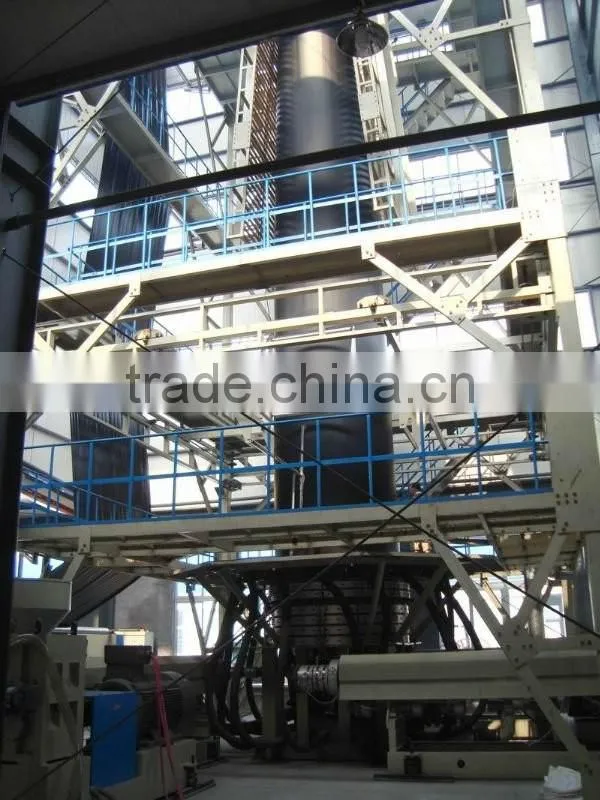 waterproof HDPE blown type geomembrane blown film equipment