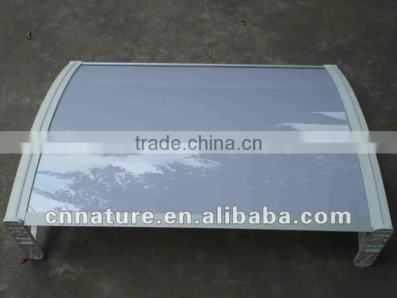 new product polycarbonate solid sheet awning for balcony