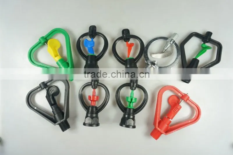 6022P-2 high quality Rotating Lawn Sprinkler Micro plastic sprinkler for farm irrigation