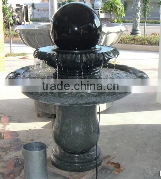 China granite water fountain bases
