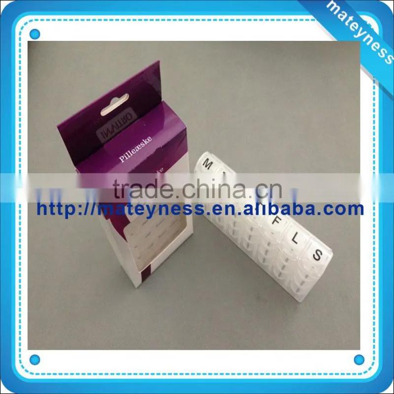 Plastic 7 Day Pill Box
