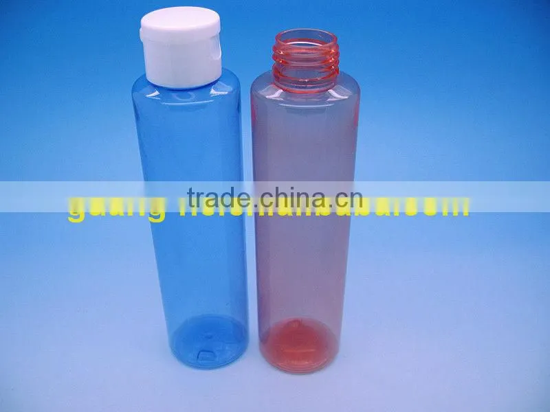 150ml Biodegradable transparent clearly tubular plastic pla bottles for cosmetic