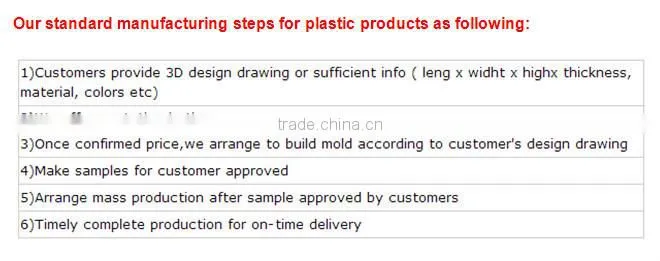 vacuum formed thermoforming custom plastic tray