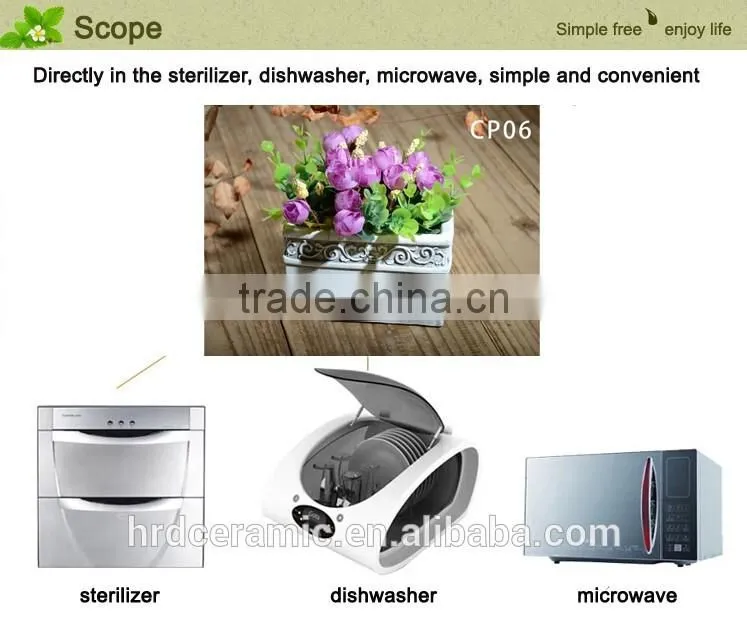 Outdoor cement garden planter paint plant pots