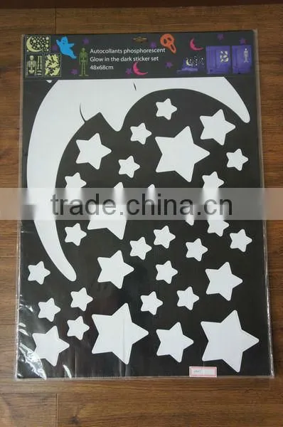 Glow In The Dark Fluorescent Decal Art Wall Stickers Kid Home Decor